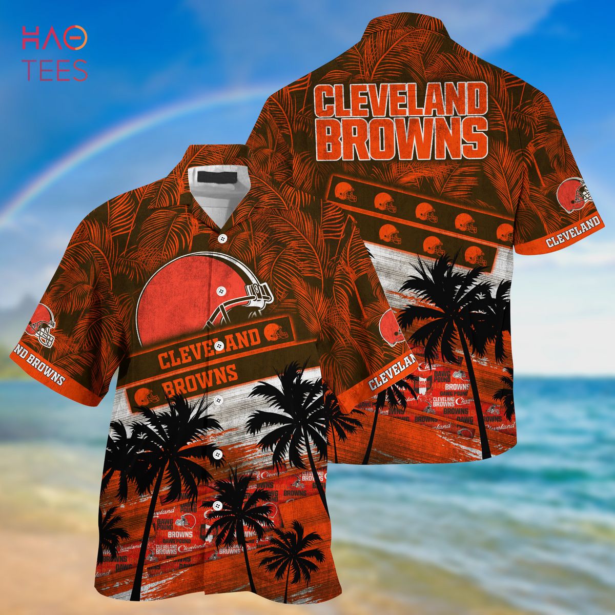 Cleveland Browns NFL Vintage Style T-shirt - Trends Bedding