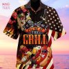 BEST American Flag Motorcycles Put Something Exciting Between Your Legs Print Hawaiian Shirt