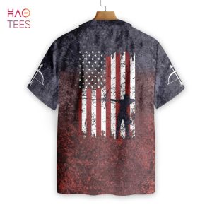 BEST Archery USA Flag Hawaiian Shirt