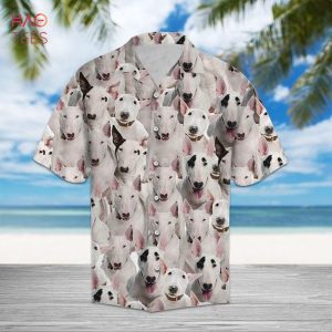 BEST Bull Terrier Dogs 1 Hawaiian Shirt