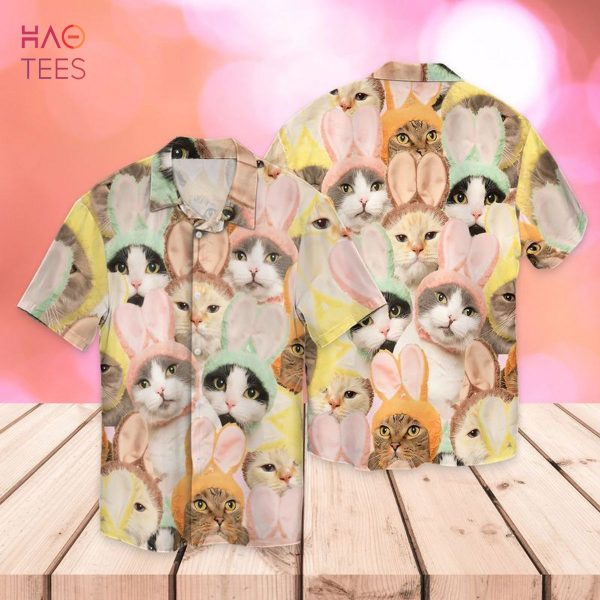 BEST Bunny Cat Hawaiian Shirt
