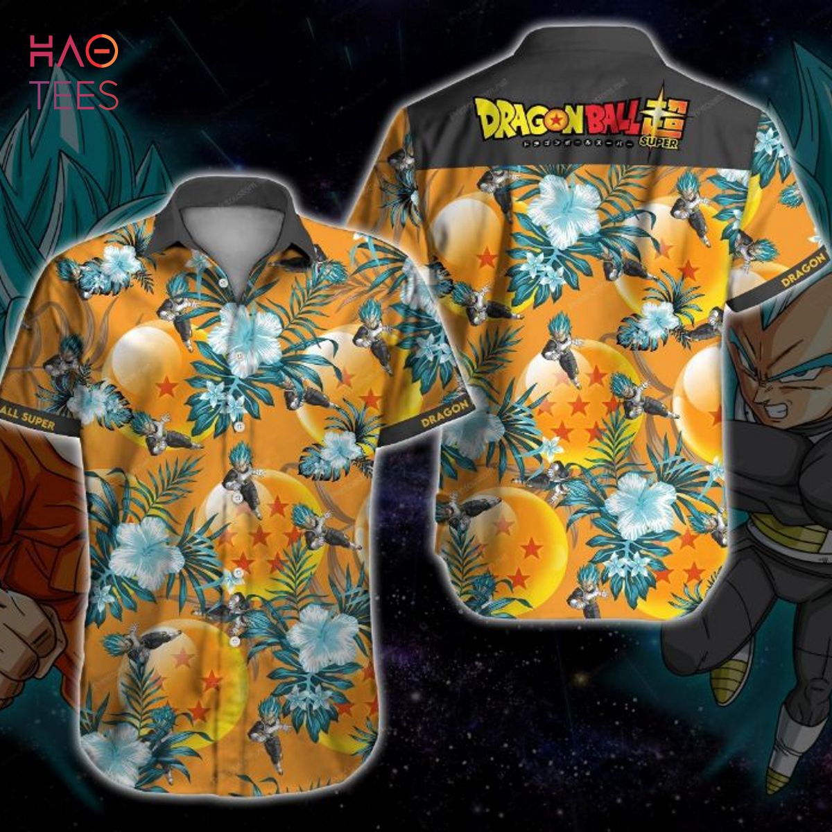Dragon Ball Super Vegeta Hawaiian Shirt Dragon Ball Super Vegeta Hawaiian Shirt