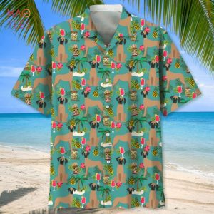 BEST Dog Lover 3 Print Hawaiian Shirt