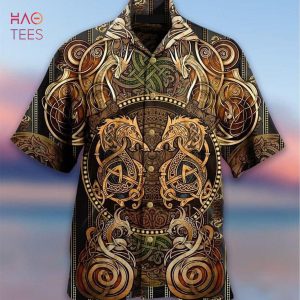 BEST Dragon Viking Print Hawaiian Shirt