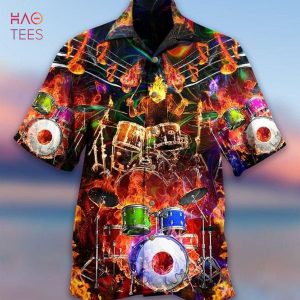 BEST Drumer Print Hawaiian Shirt