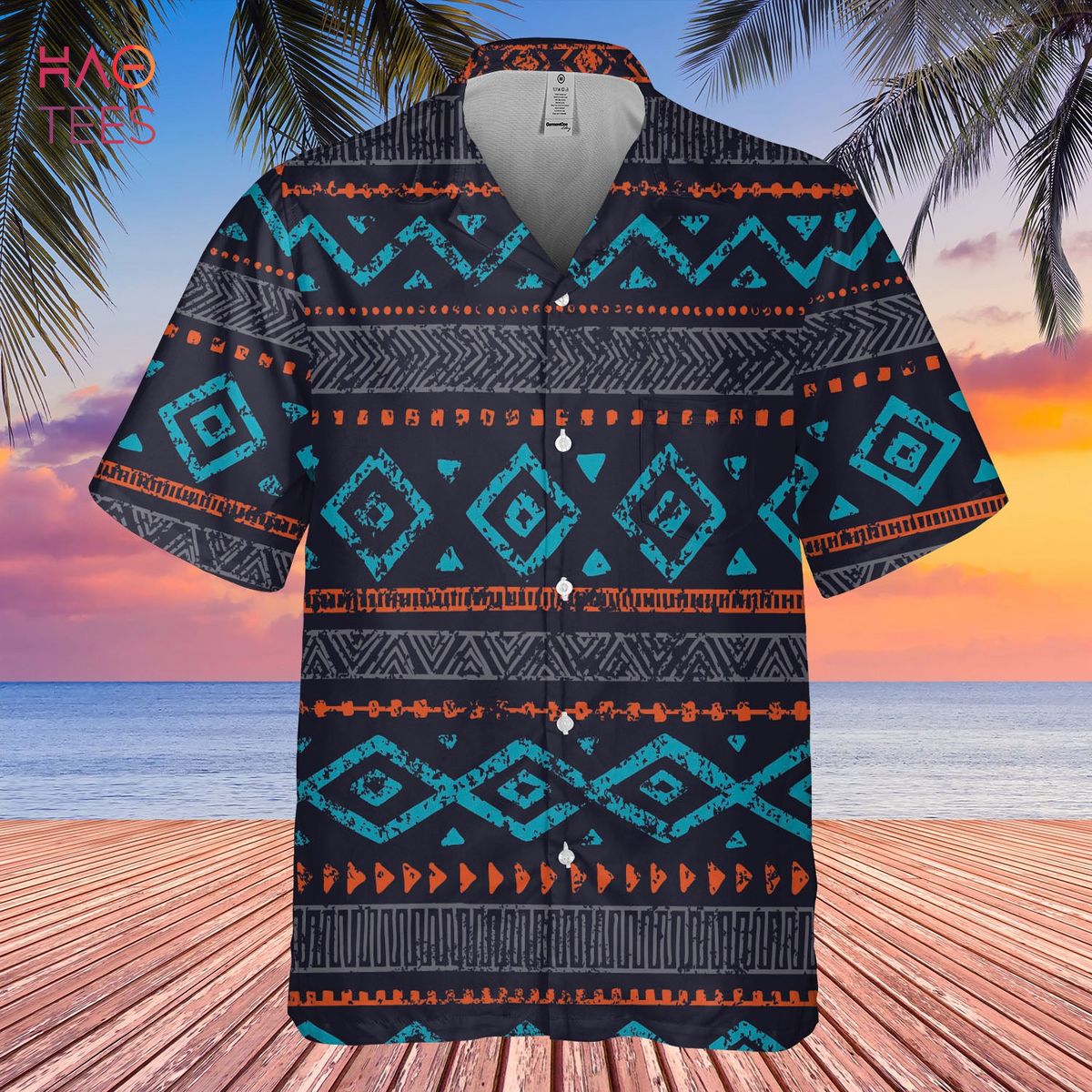 NEW Seamless Ethnic Ornaments Hawaiian Shirt 3D NEW Seamless Ethnic Ornaments Hawaiian Shirt 3D