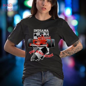 500 Indianapolis Indiana the Race State Checkered Flag Shirt