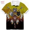 Yellow Tribes Pattern Native American Hawaiian Shirt 3D Yellow Tribes Pattern Native American Hawaiian Shirt 3D