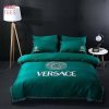 GOOD Versace Limited Edition Bedding Set Luxury Blee