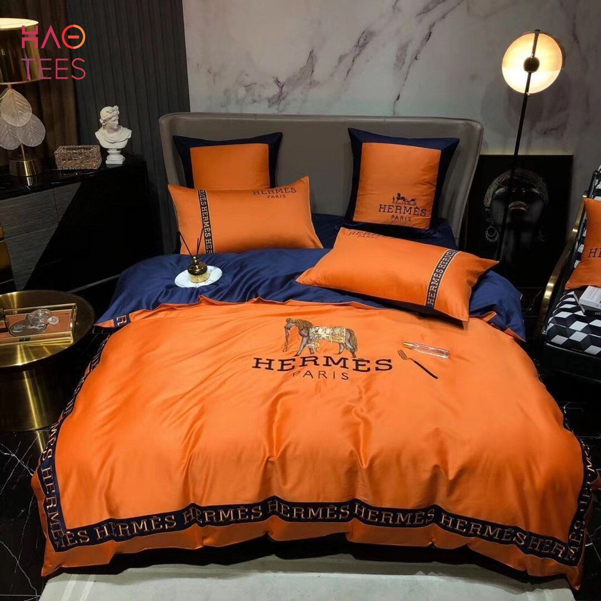 HOT Hermes Paris French Orange Limited Edition Bedding Sets HOT Hermes Paris French Orange Limited Edition Bedding Sets