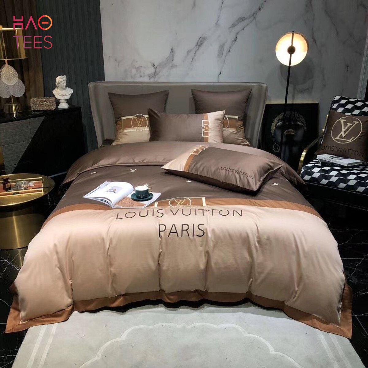 HOT Louis Vuitton Paris French Limited Edition Bedding Sets Luxury Store