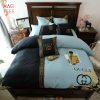 NEW Gucci Italian Luxury Brand Inspired 3D Bedding Sets Duvet Cover Bedlinen