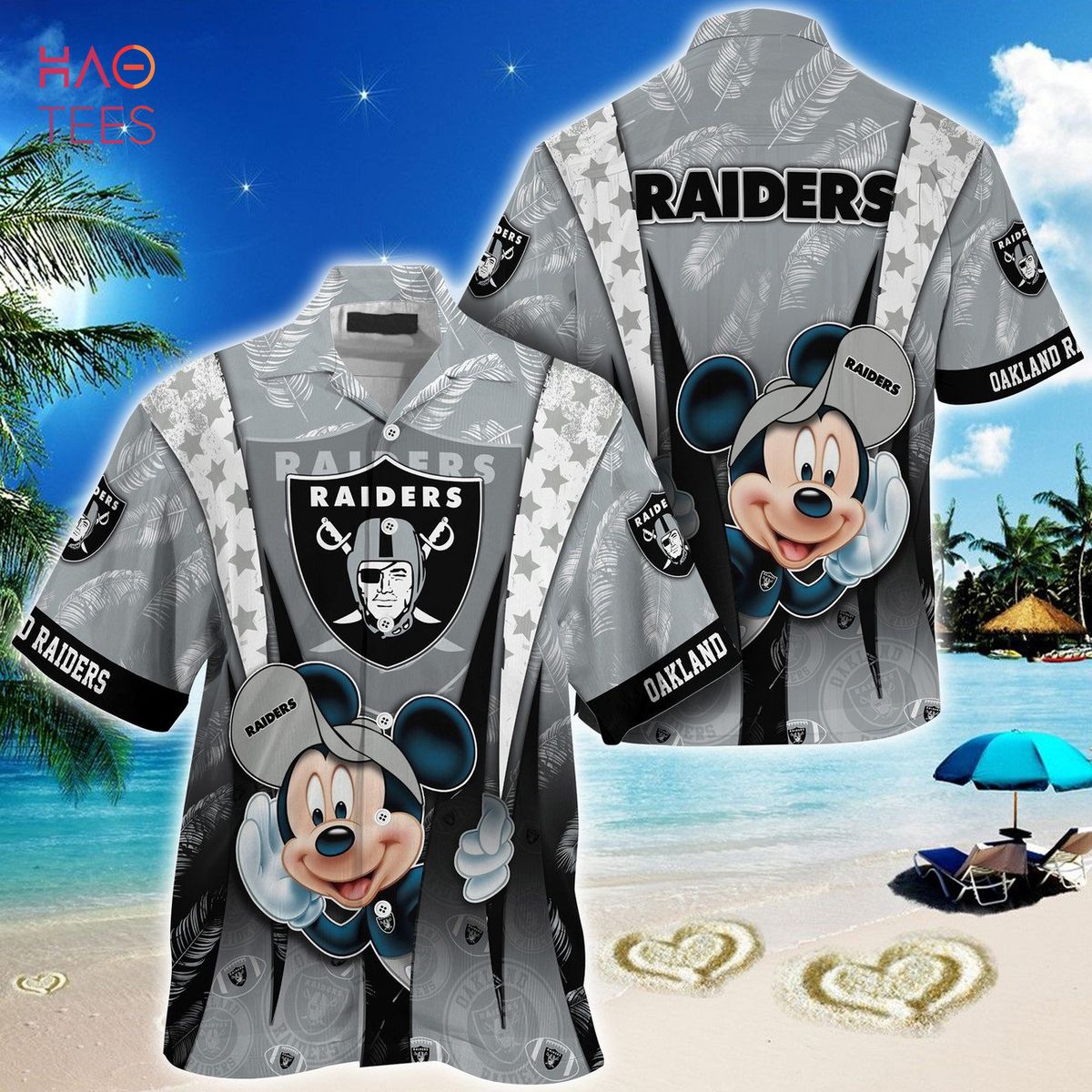 Las Vegas Raiders Hawaiian Shirt Gift For Beach Vacation