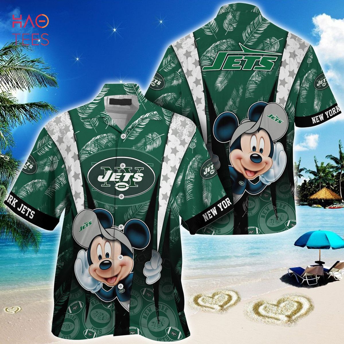BEST New York Jets Hawaiian Shirt Limited Edition BEST New York Jets Hawaiian Shirt Limited Edition