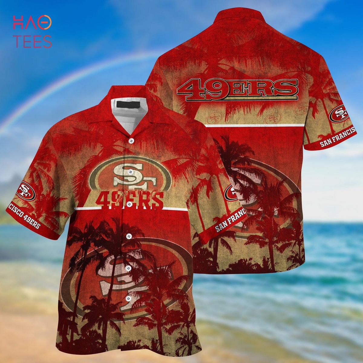 BEST San Francisco 49ers Hawaiian Shirt Limited Edition BEST San Francisco 49ers Hawaiian Shirt Limited Edition