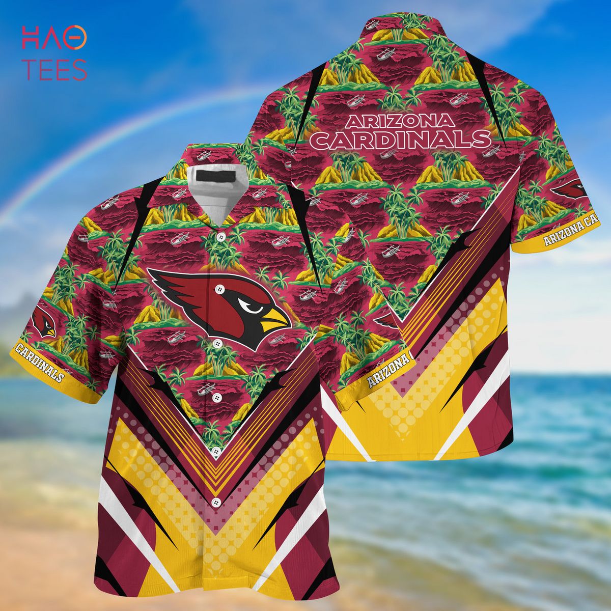 HOT Arizona Cardinals Hawaiian Shirt Limited Edition HOT Arizona Cardinals Hawaiian Shirt Limited Edition
