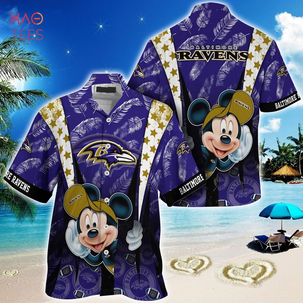 HOT Baltimore Ravens Hawaiian Shirt Limited HOT Baltimore Ravens Hawaiian Shirt Limited
