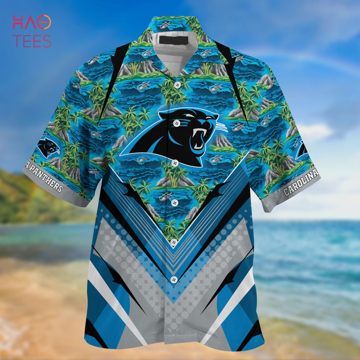 Carolina Panthers Hawaiian Shirt Button Up Shirt