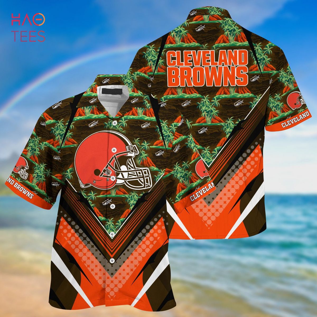 HOT Cleveland Browns Hawaiian Shirt Limited HOT Cleveland Browns Hawaiian Shirt Limited