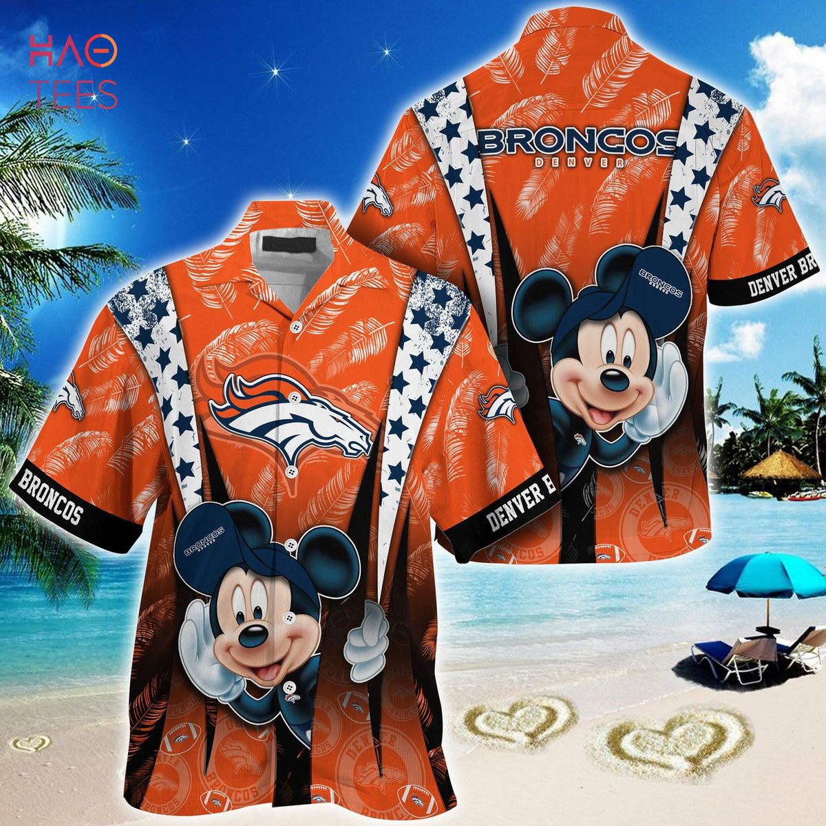 HOT Denver Broncos Hawaiian Shirt Limited HOT Denver Broncos Hawaiian Shirt Limited