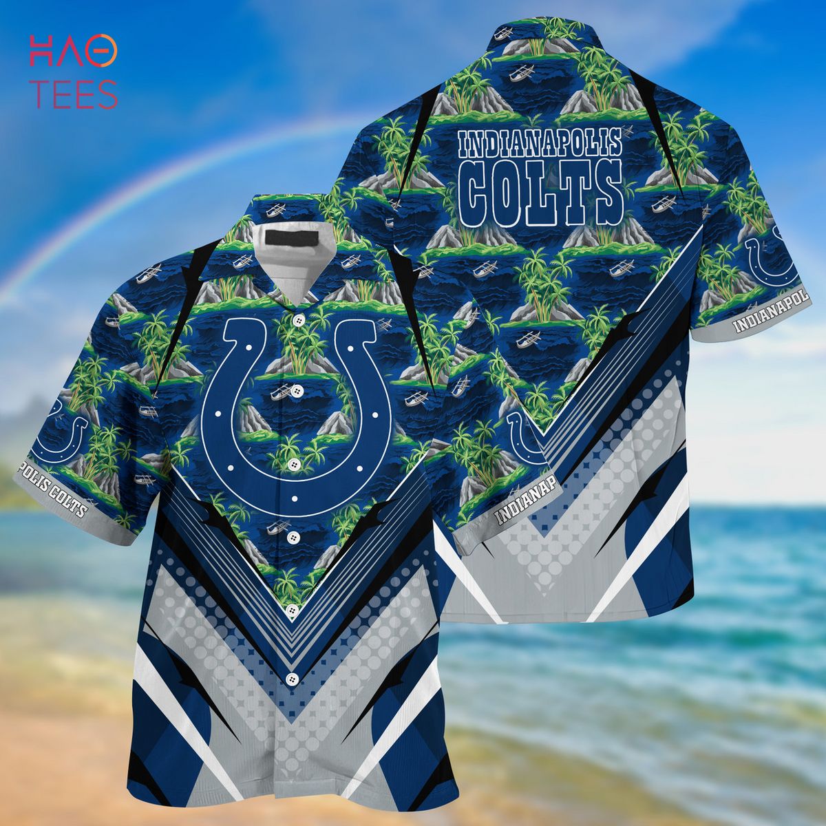 HOT Indianapolis Colts Hawaiian Shirt Limited HOT Indianapolis Colts Hawaiian Shirt Limited