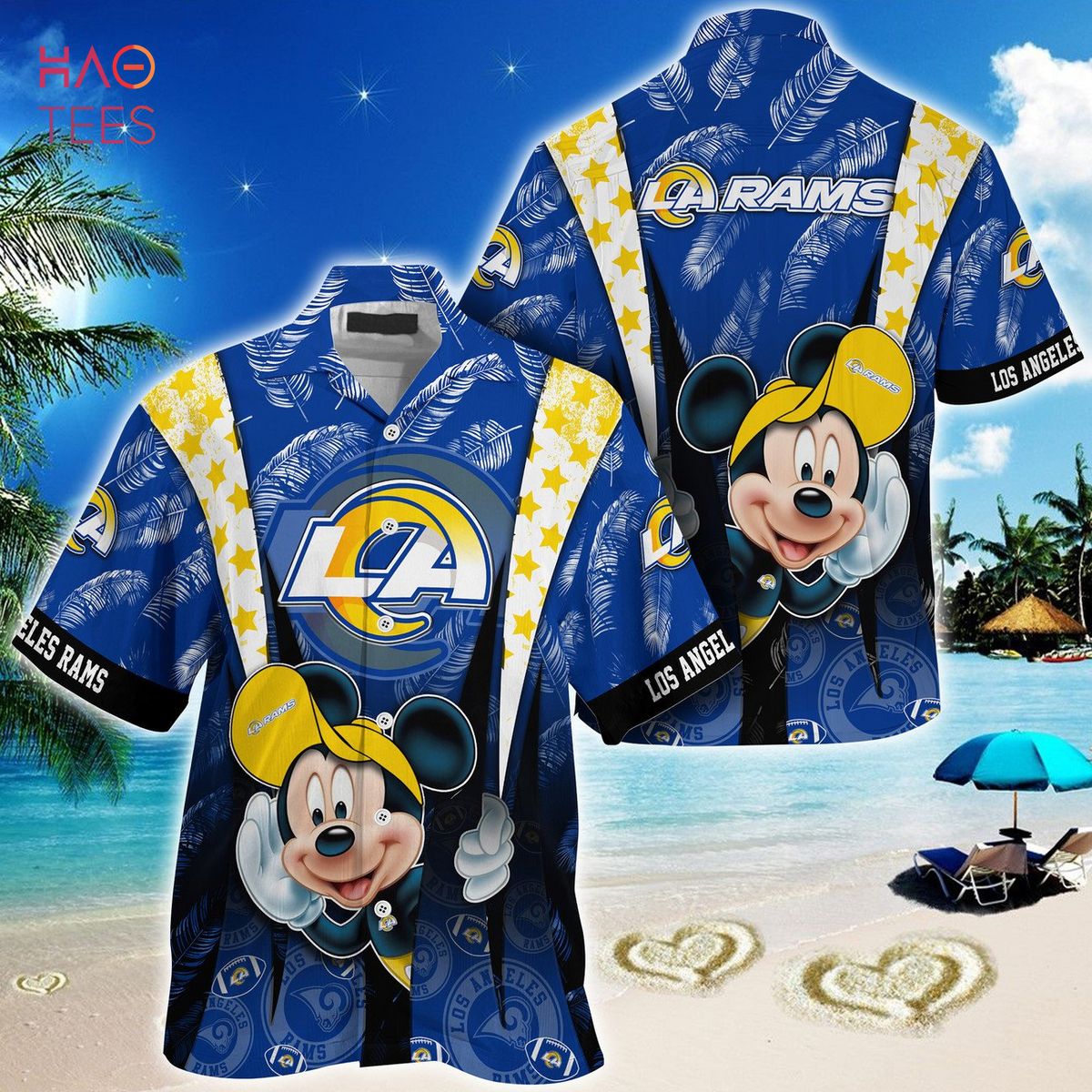 HOT Los Angeles Rams Hawaiian Shirt Limited HOT Los Angeles Rams Hawaiian Shirt Limited