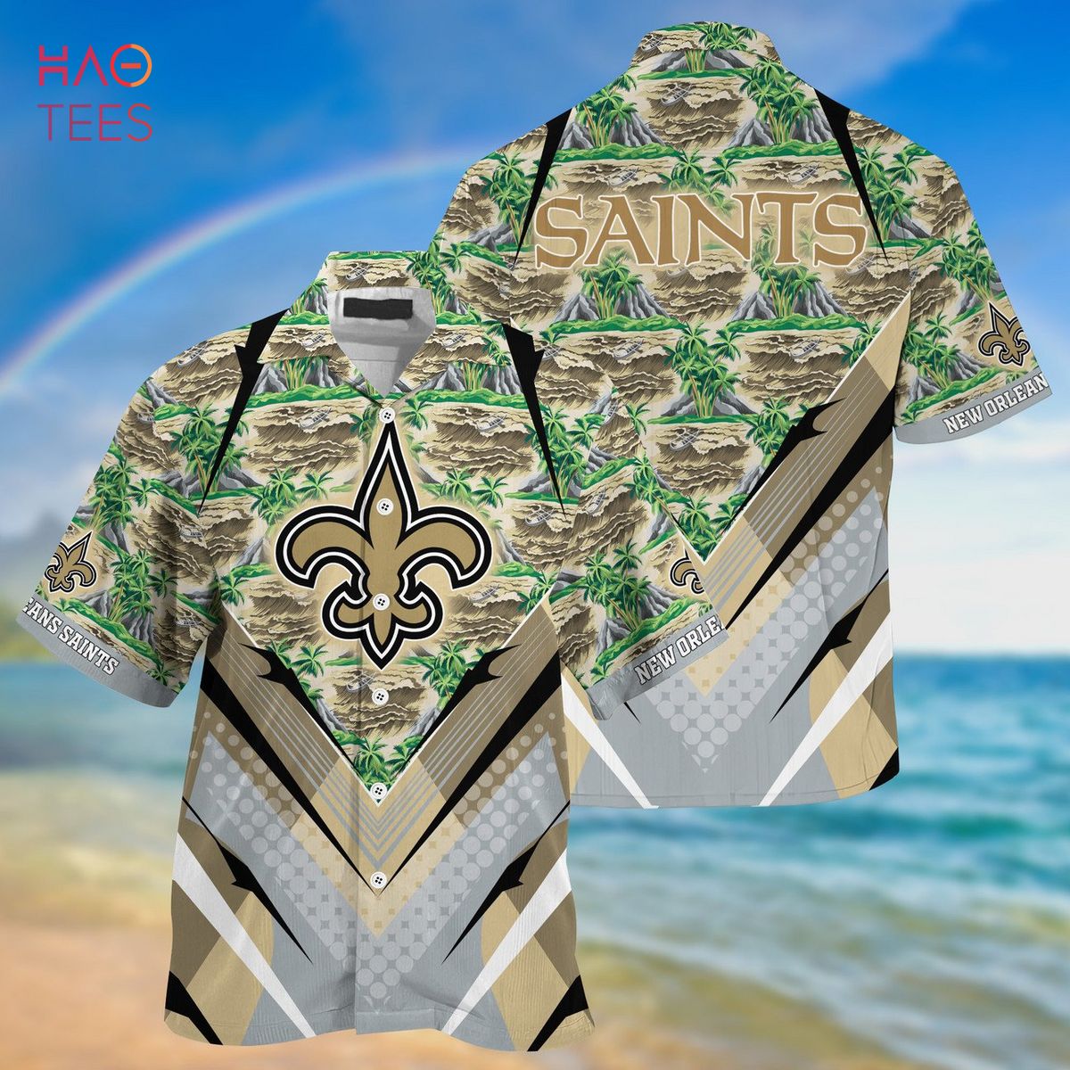 HOT New Orleans Saints Hawaiian Shirt Limited HOT New Orleans Saints Hawaiian Shirt Limited