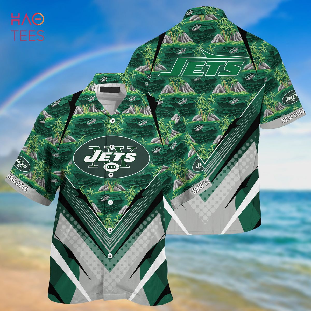 HOT New York Jets Hawaiian Shirt Limited HOT New York Jets Hawaiian Shirt Limited