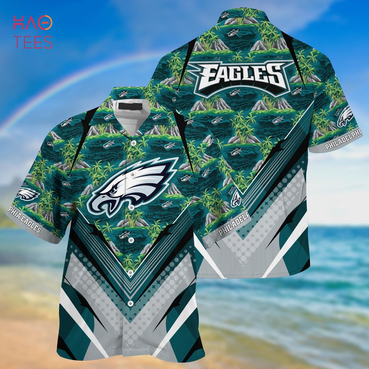 HOT Philadelphia Eagles Hawaiian Shirt HOT Philadelphia Eagles Hawaiian Shirt