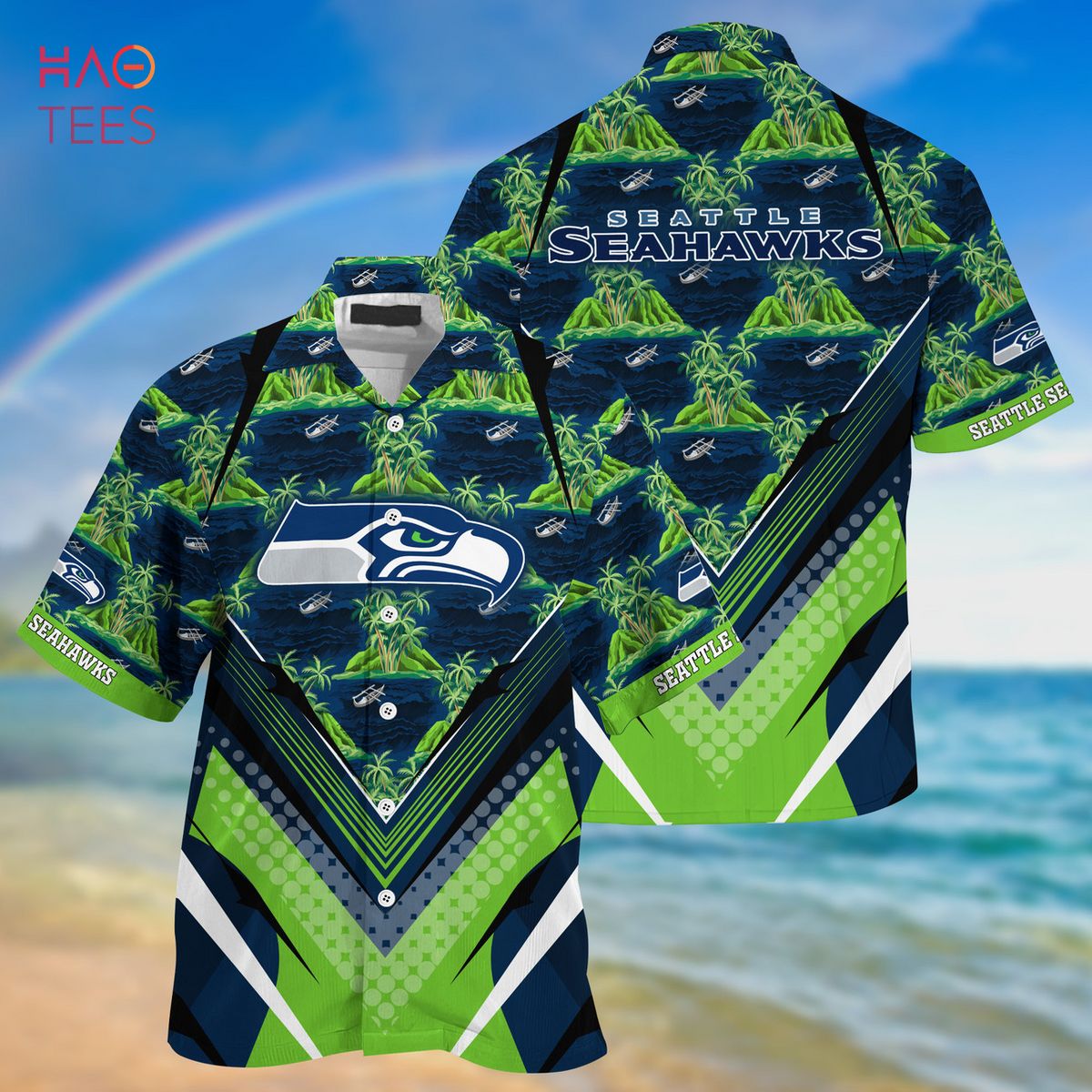 HOT Seattle Seahawks Hawaiian Shirt HOT Seattle Seahawks Hawaiian Shirt