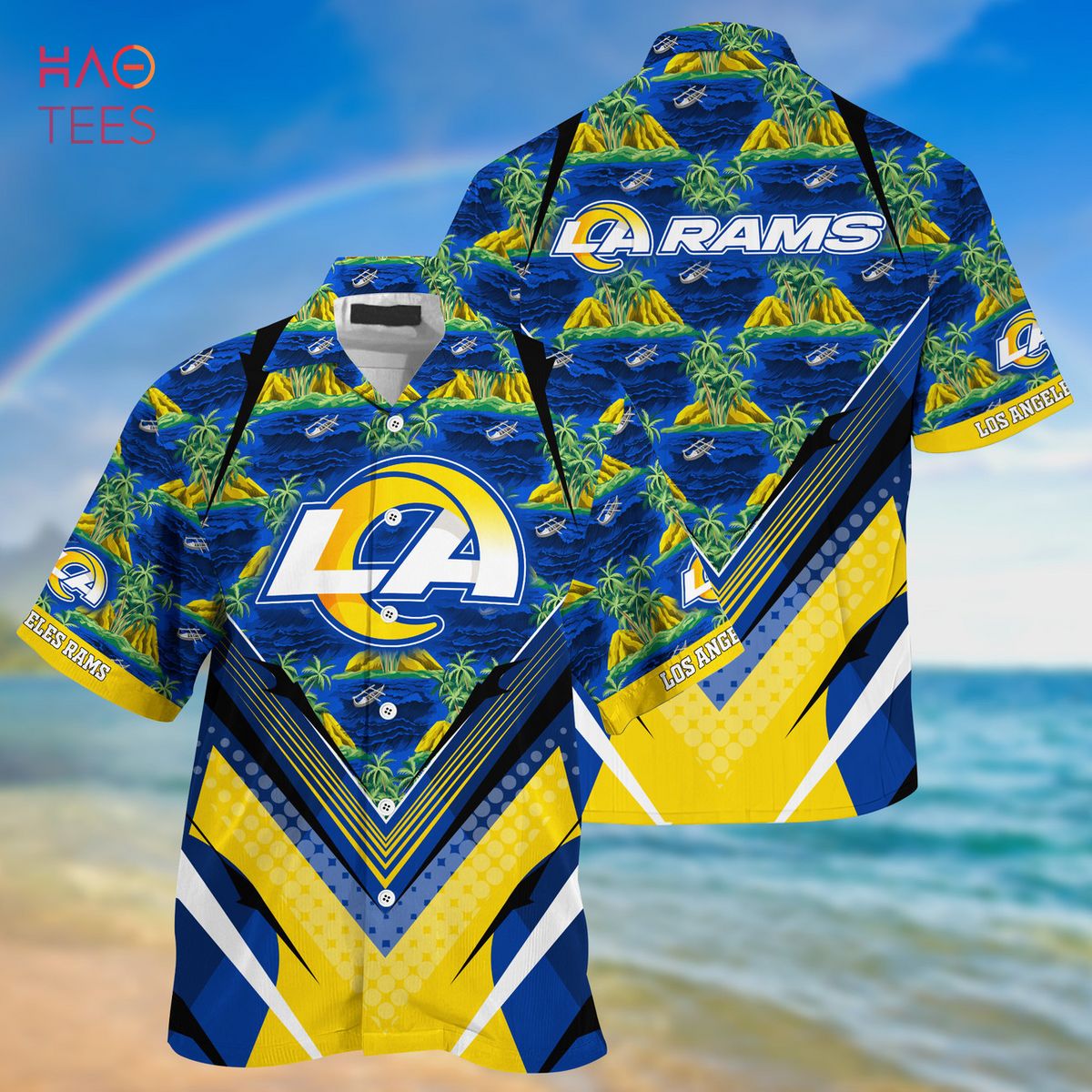 Los Angeles Rams Hawaiian Shirt Limited Edition Los Angeles Rams Hawaiian Shirt Limited Edition
