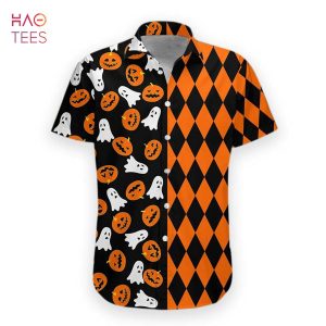 Boo Pumpkin Halloween Hawaii Shirt 3D Limited Edition