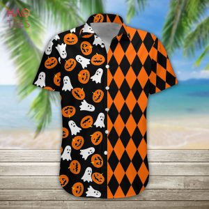 Boo Pumpkin Halloween Hawaii Shirt 3D Limited Edition