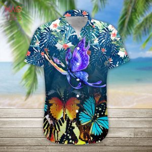 Butterfly Hawaii Shirt 3D Limited Edition