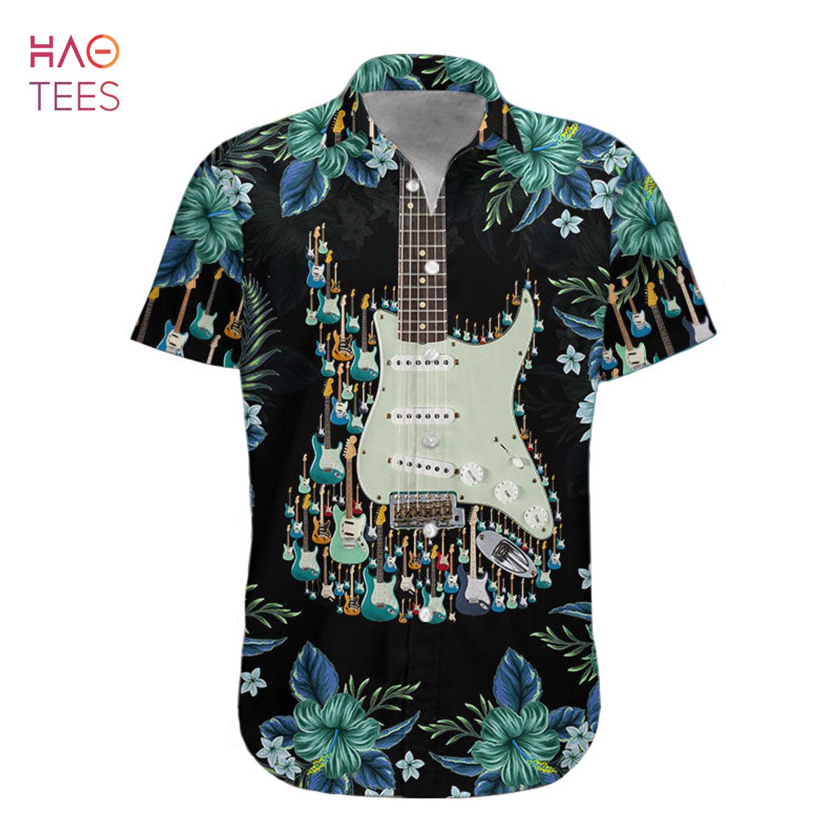 Electric Guitar Hawaii Shirt 3D Limited Edition Electric Guitar Hawaii Shirt 3D Limited Edition
