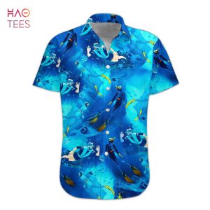 Freediving Hawaii Shirt 3D Limited Edition Freediving Hawaii Shirt 3D Limited Edition