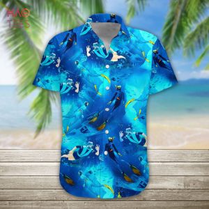 Freediving Hawaii Shirt 3D Limited Edition