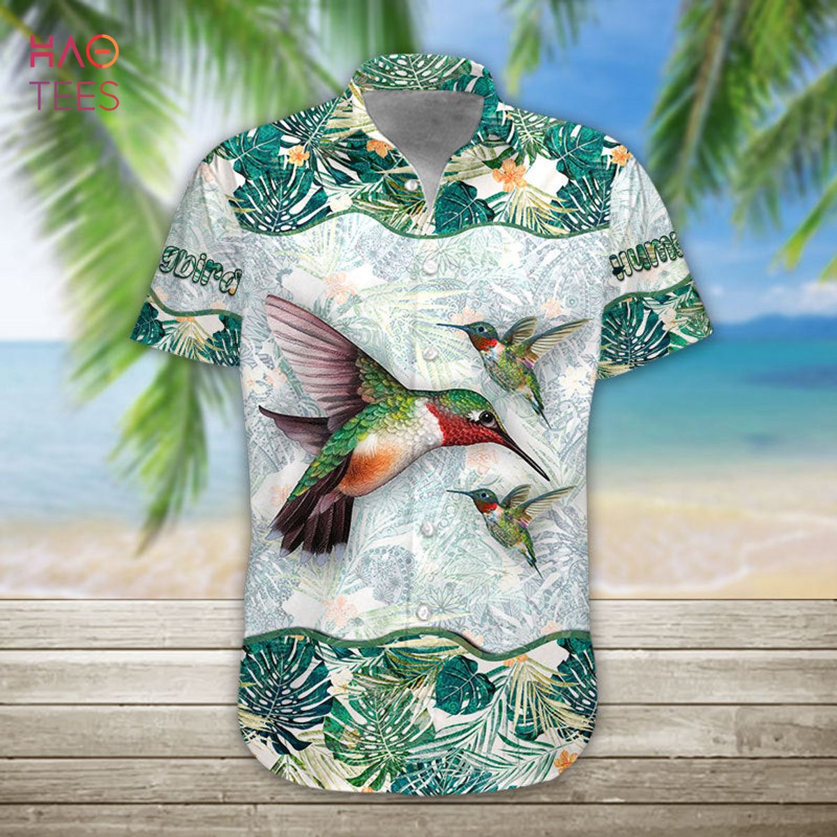 NHL Minnesota Wild Hawaiian Shirt,Aloha Shirt,Palm Leaves Pattern