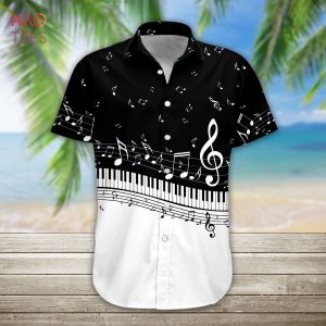 Piano Hawaii Shirt 3D Limited Edition