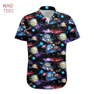 Planets Solar System Hawaii Shirt 3D Limited Edition