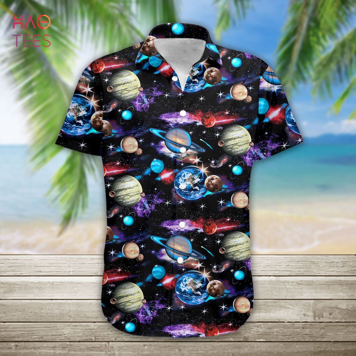 Planets Solar System Hawaii Shirt 3D Limited Edition Planets Solar System Hawaii Shirt 3D Limited Edition