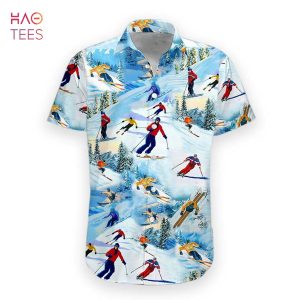 Skiing Hawaii Shirt 3D Limited Edition Skiing Hawaii Shirt 3D Limited Edition