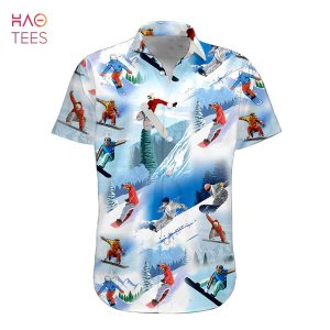 Snowboarding Hawaii Shirt 3D Limited Edition Snowboarding Hawaii Shirt 3D Limited Edition