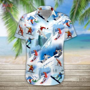 Snowboarding Hawaii Shirt 3D Limited Edition