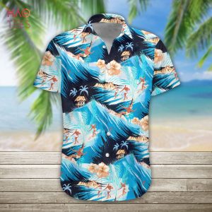 Surfing Hawaii Shirt 3D Limited Edition
