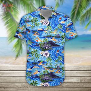 Swimming Hawaii Shirt 3D Limited Edition