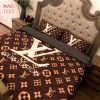 LV Bedding Sets Duvet Cover Lv Bedroom Sets Luxury Brand Bedding – NE11