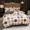 NEW LV Bedding Sets Duvet Cover Lv Bedroom Sets Luxury Brand Bedding