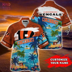 Cincinnati Bengals NFL Customized Summer Hawaiian Shirt