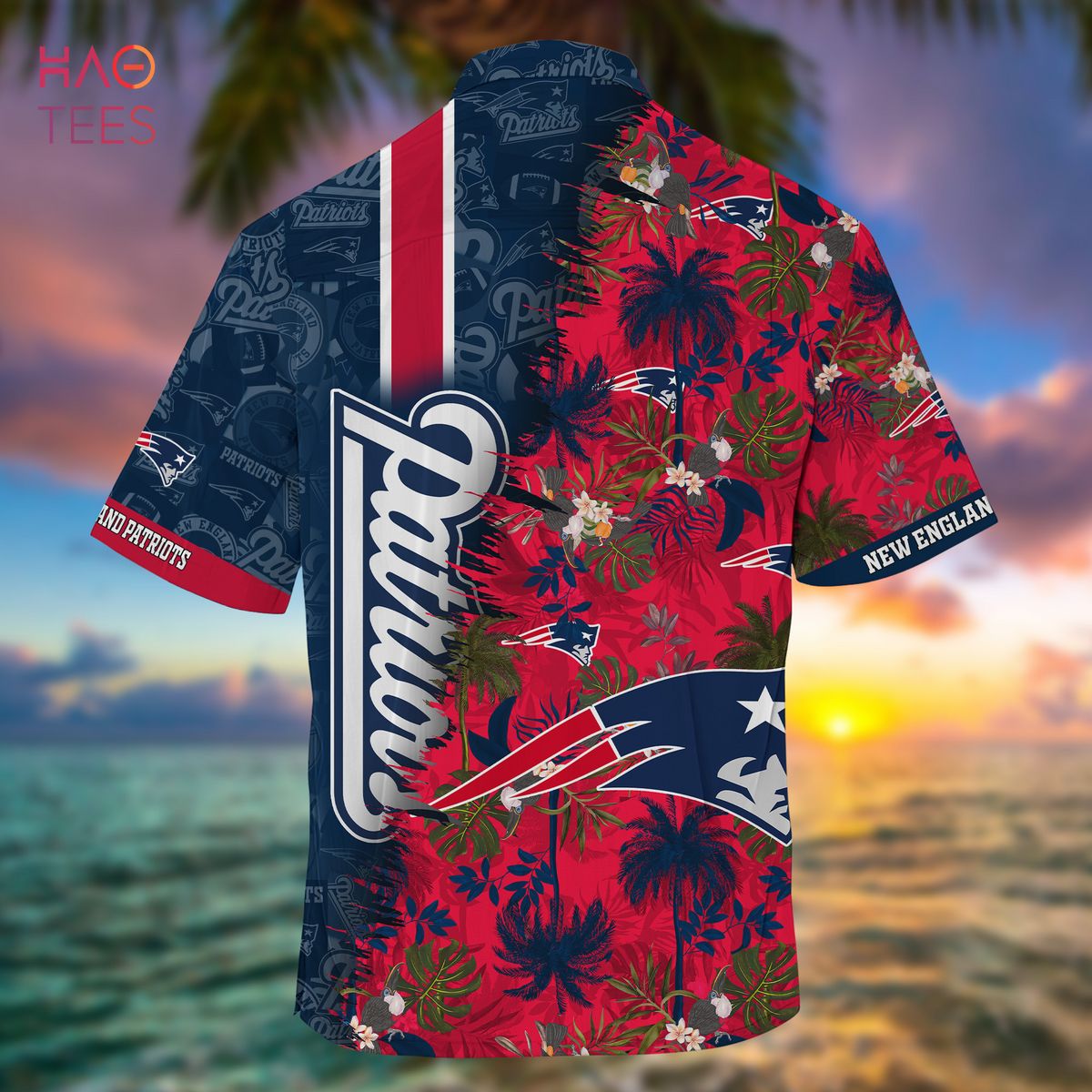 New England Patriots NFL Flower Hawaiian Shirt For Men Women Impressive  Gift For Fans - Freedomdesign